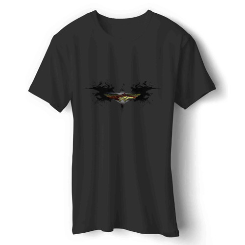 batman and wonder woman cool logo Man's T-Shirt