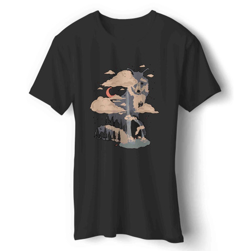 at the foot of fox mountain Man's T-Shirt