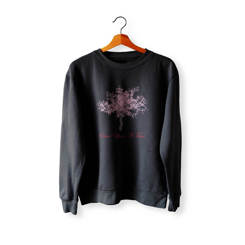 Once Upon A Time Pink Love Tree Crewneck Sweatshirt Sweater