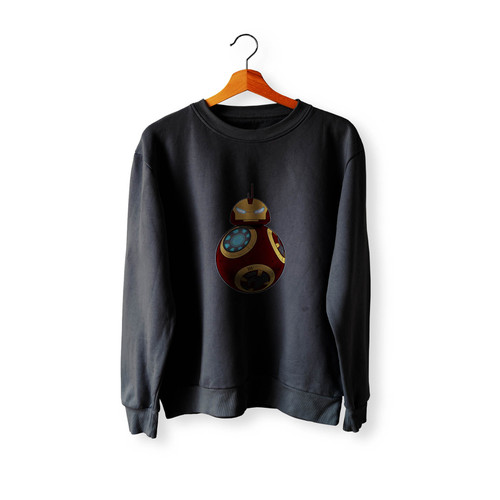 Iron Man Bb 8 Droid Funny Parody Crewneck Sweatshirt Sweater