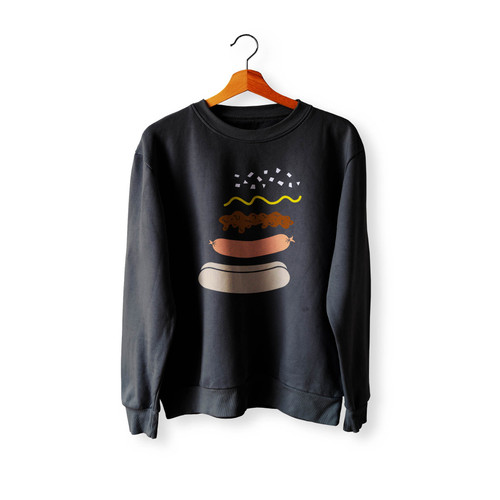 Deconstructed Coney Dog Crewneck Sweatshirt Sweater