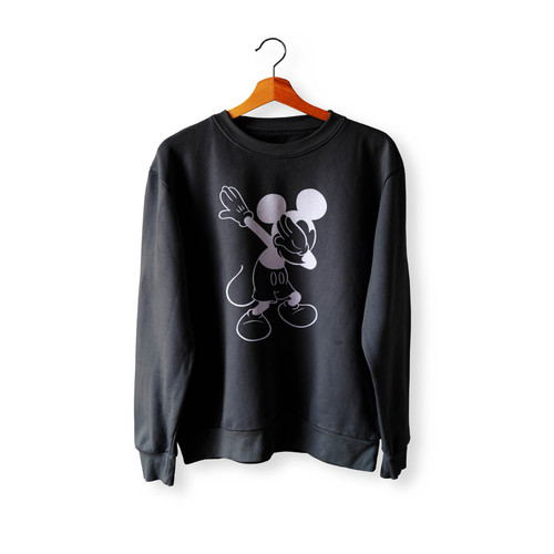 Dabbing Mickey Disney World Crewneck Sweatshirt Sweater