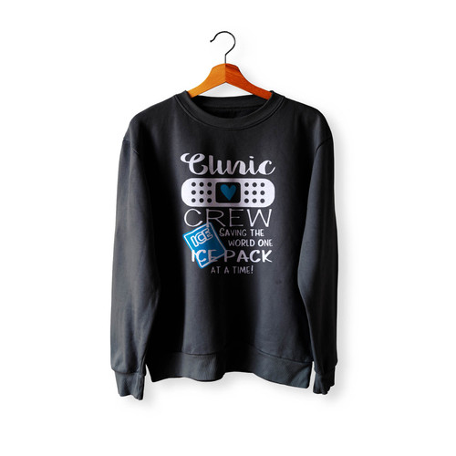 Clinic Crew Crewneck Sweatshirt Sweater