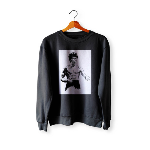 Bruce Lee Sketch 1 Crewneck Sweatshirt Sweater