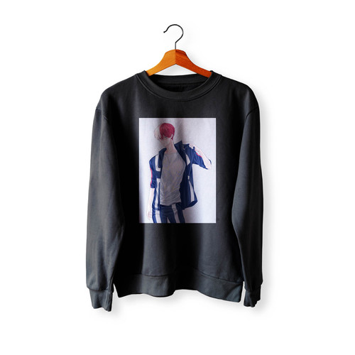 Boku No Hero Academy Todoroki Shoto Crewneck Sweatshirt Sweater