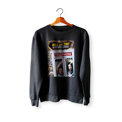 Bill And The Face Music Telephone Crewneck Sweatshirt Sweater