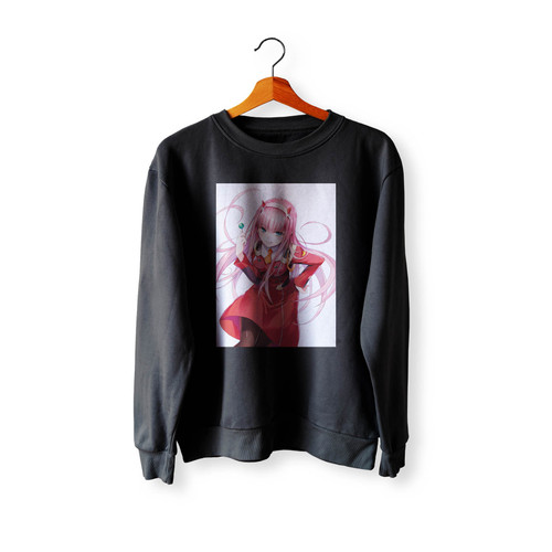 Anime Darling In The Franxx Zero Two Crewneck Sweatshirt Sweater