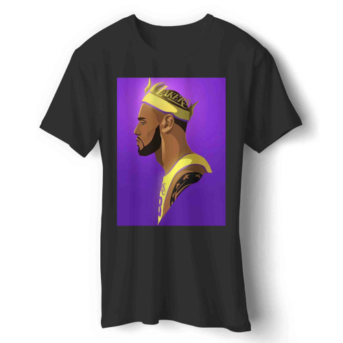 Vintage Lakers Lebron James Man's T-Shirt