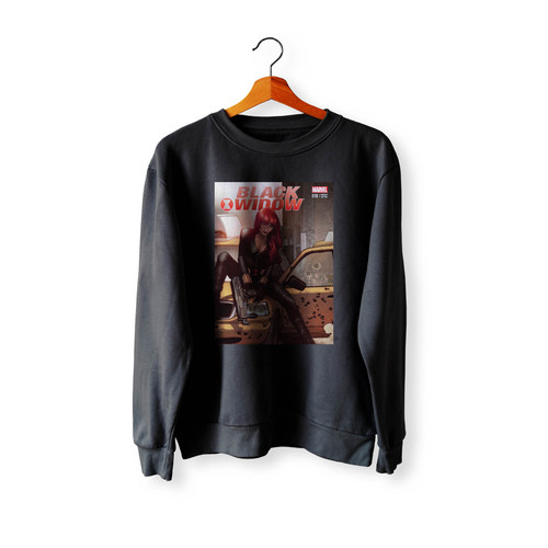 New Dark Knight Black Widow Crewneck Sweatshirt Sweater
