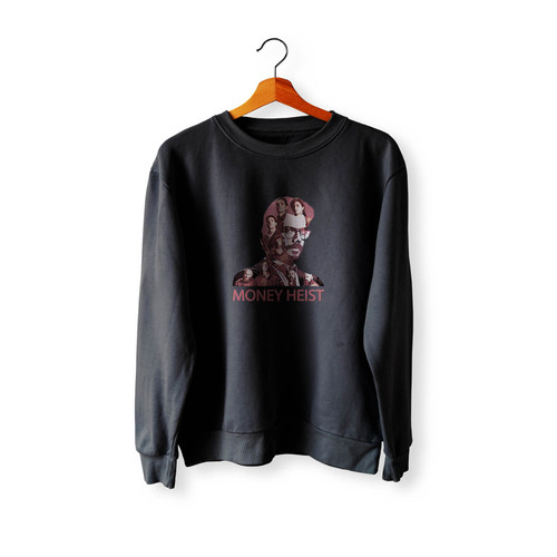 Money Heist The Profesor Crewneck Sweatshirt Sweater