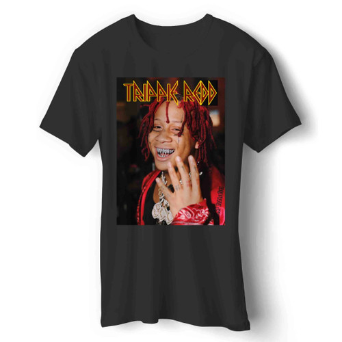 Trippie Redd Middle Finger Logo Man's T-Shirt