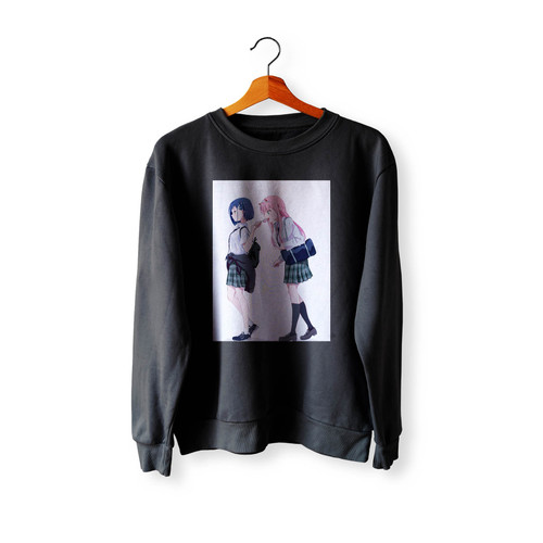 Zero Two X Ichigo Darling In The Franxx #Gg #Anime Crewneck Sweatshirt Sweater