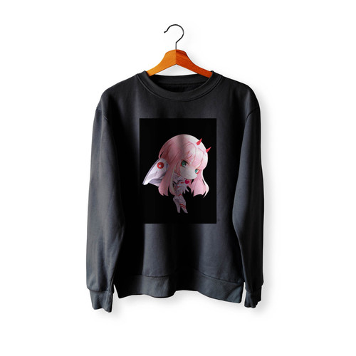 Zero Two Anime Darling In The Franxx Kawaii Anime Crewneck Sweatshirt Sweater