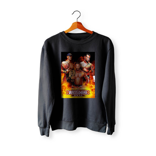 Wwe Wrestlemania Crewneck Sweatshirt Sweater