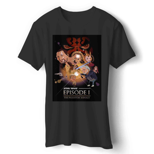 the phantom menace caricaMan's T-Shirt