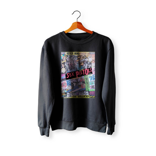 The Sex Pistols Collage Crewneck Sweatshirt Sweater