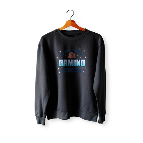 Six More Weeks Of Gaming Crewneck Sweatshirt Sweater