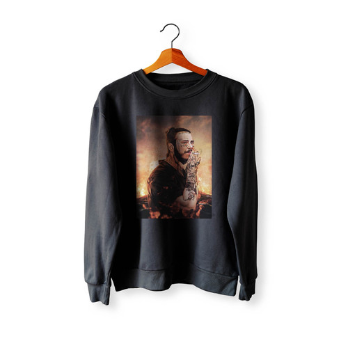 Post Maloon Rapper Crewneck Sweatshirt Sweater