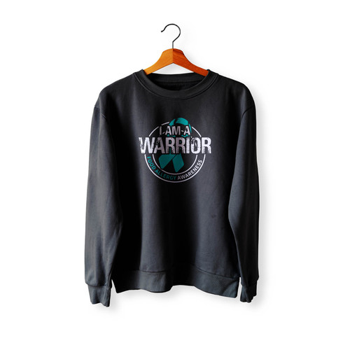 I Am A Warrior Food Allergy Awareness Crewneck Sweatshirt Sweater
