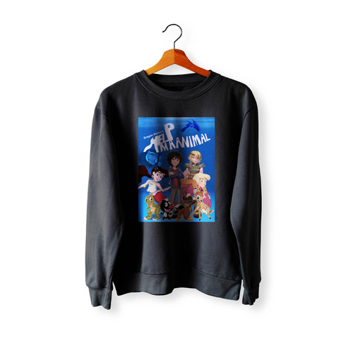 Help I'M An Animal Crewneck Sweatshirt Sweater