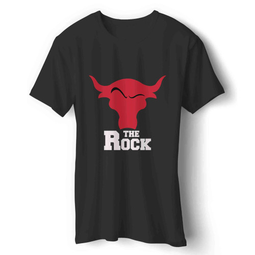 The Rock Funny Logo Man's T-Shirt