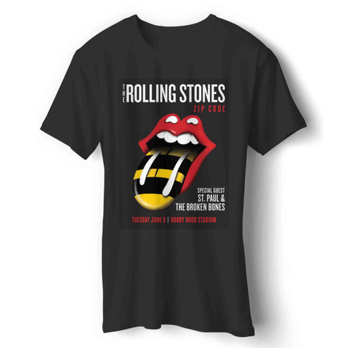 The Rolling Stones Zip Code Tour Atlanta Us Man's T-Shirt