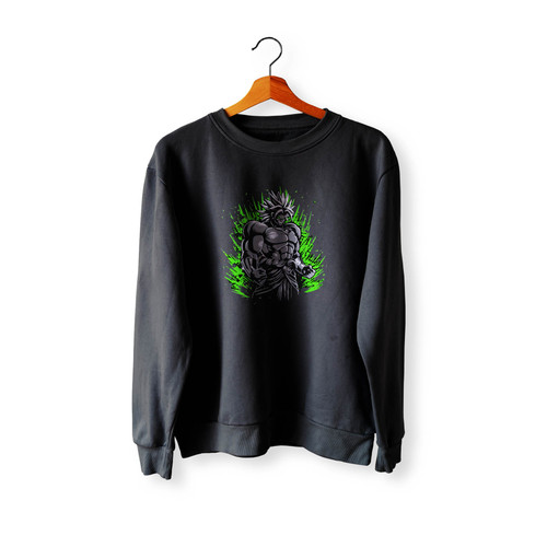 Dragonball Super Power Up Broly Crewneck Sweatshirt Sweater