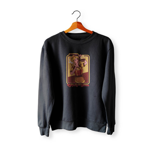 Coping With Stress Printed Crewneck Sweatshirt Sweater