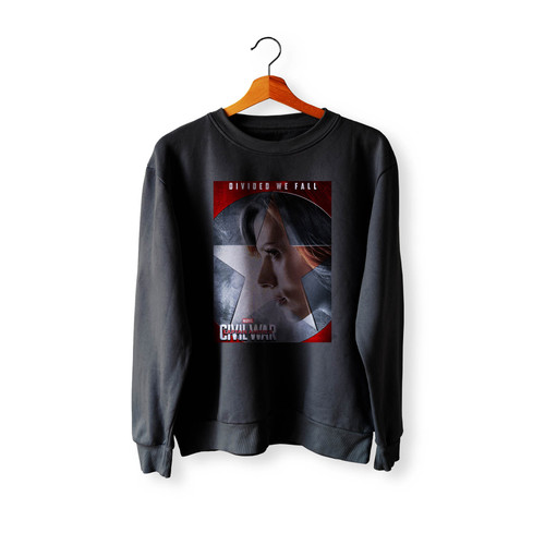 Captain America Civil War Scarlett Johansson Crewneck Sweatshirt Sweater