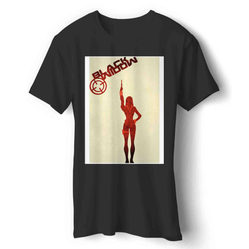 Super Hero Black Widow Man's T-Shirt