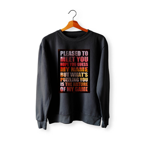 The Rolling Stones Words Crewneck Sweatshirt Sweater