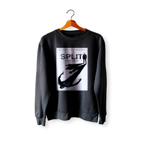 Split Movie Crewneck Sweatshirt Sweater