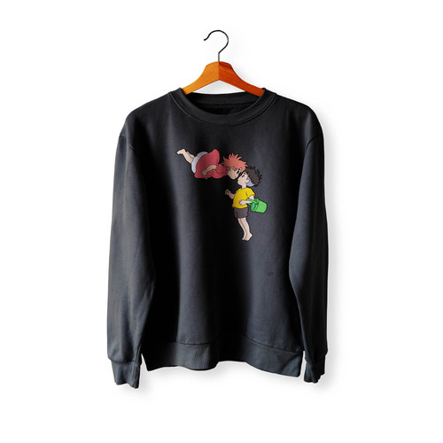 Ponyo Loves Sosuke Crewneck Sweatshirt Sweater