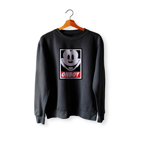 Ohboy Mickey Mouse Crewneck Sweatshirt Sweater
