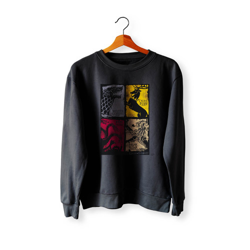 Game Of Thrones Family Crest Crewneck Sweatshirt Sweater