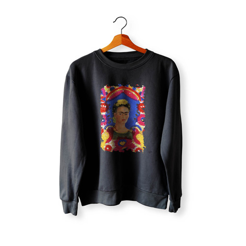 Frida Kahlo Paint Art Crewneck Sweatshirt Sweater