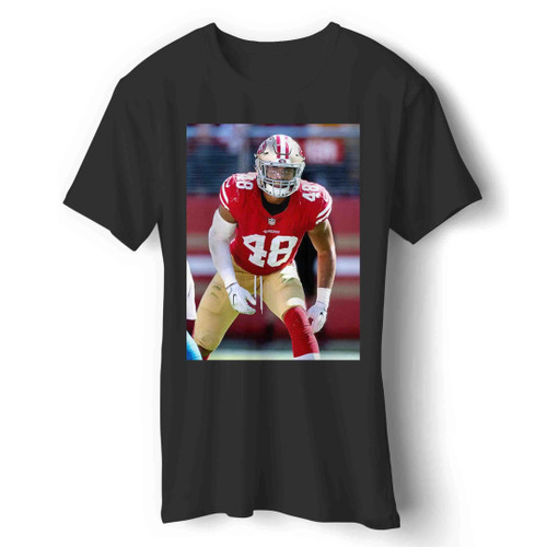 Richard Sherman Discusses Fred Warner Man's T-Shirt