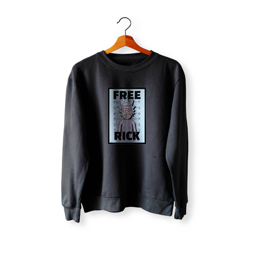 Buy Rick And Morty Black Crewneck Sweatshirt Sweater