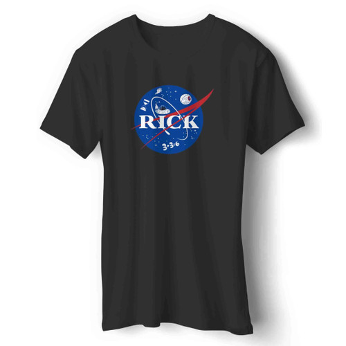 Rick And Morty Nasa Parody Man's T-Shirt