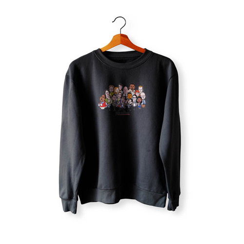 The Office Us Cartoon Crewneck Sweatshirt Sweater