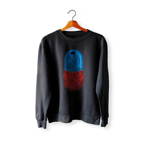 Tetsuo Neotokyo 80's Sci-Fi Movie Crewneck Sweatshirt Sweater
