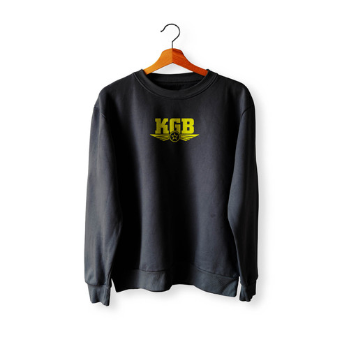 Soviet Kgb Logo Crewneck Sweatshirt Sweater