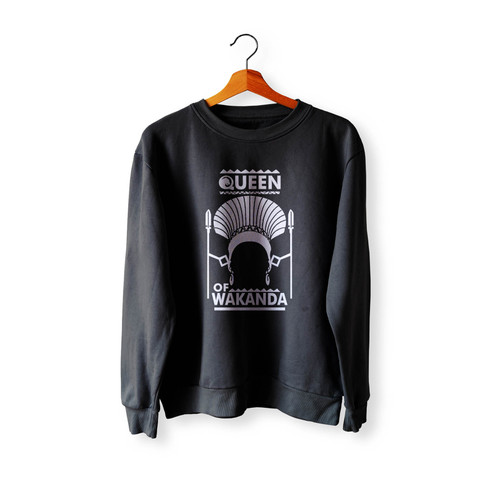 Queen Of Wakanda Black Panther 3 Crewneck Sweatshirt Sweater