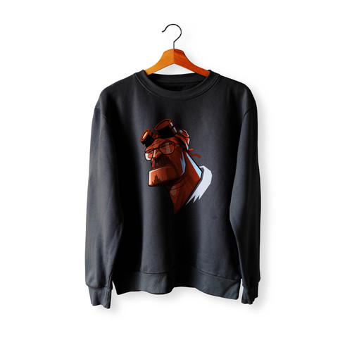 Breaking Bad And Hellboy Crewneck Sweatshirt Sweater
