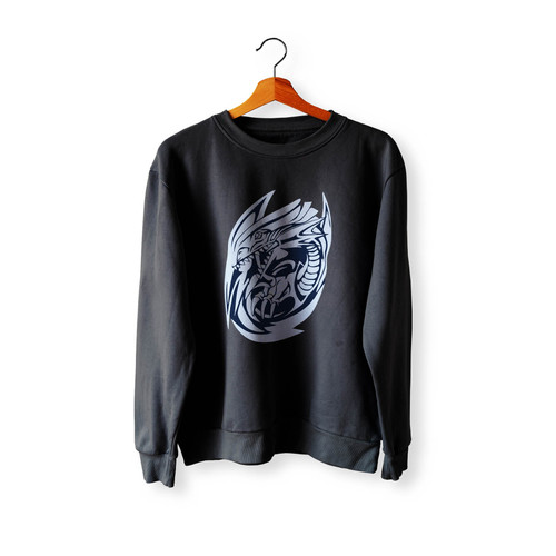 Blue Eye White Dragon Yugioh Cartoon Crewneck Sweatshirt Sweater
