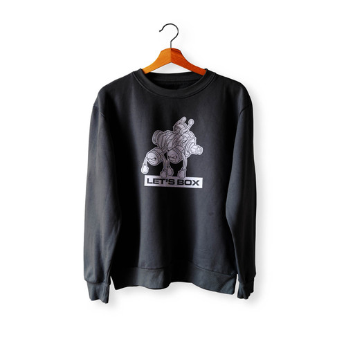 A Tribute To The Legendary Boxer Motor Engine Racing Let's Box Crewneck Sweatshirt Sweater