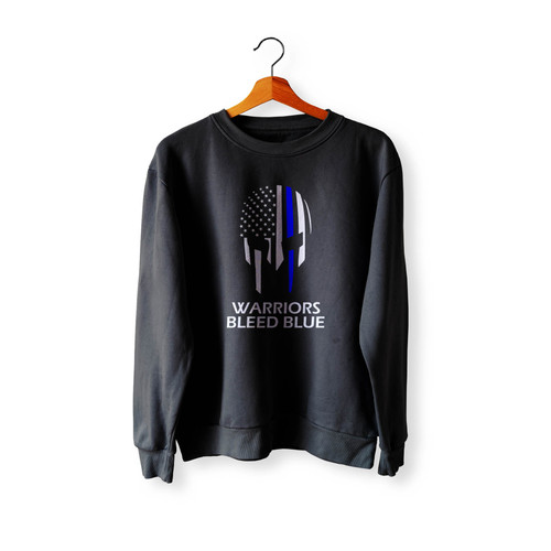 Warriors Bleed Blue Crewneck Sweatshirt Sweater