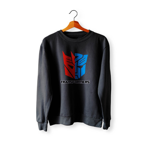 Transformers Mask Superhero Funny Style Comics Graphic Crewneck Sweatshirt Sweater