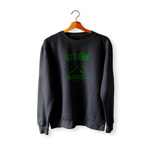 Slytherin Quidditch Harry Potter Crewneck Sweatshirt Sweater