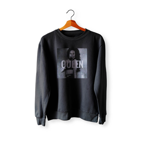 Selena Quintanilla Portrait Ringer Crewneck Sweatshirt Sweater